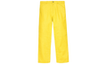 Sp5der Debossed Web Leather Pant "Yellow" M11PA006W2YL