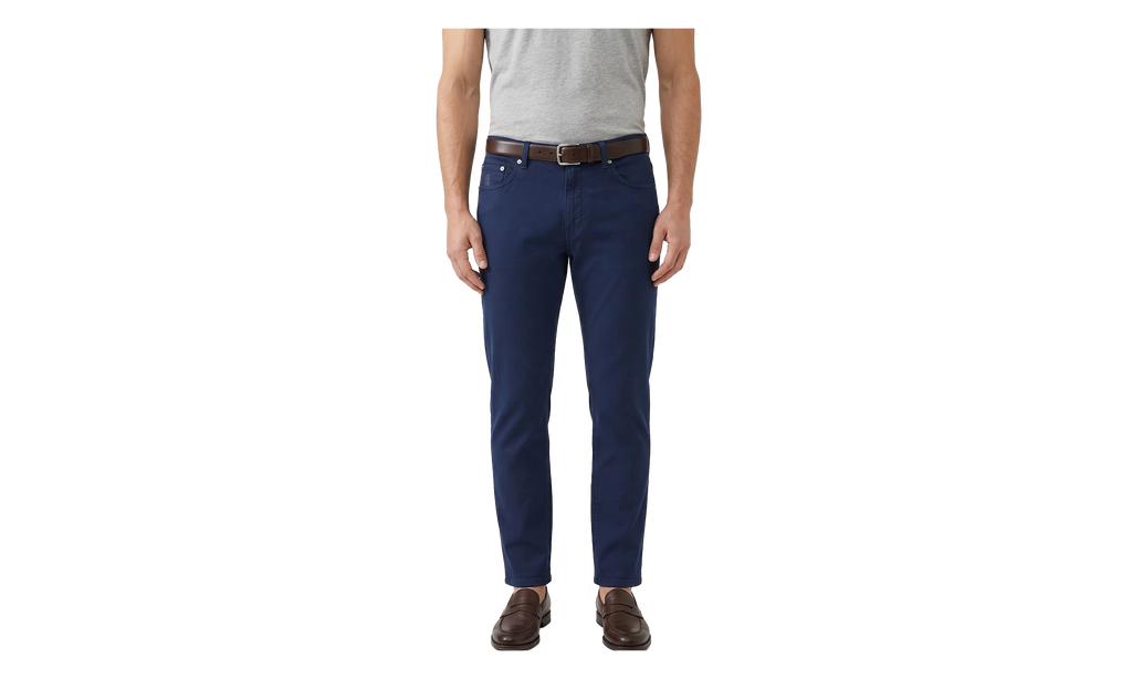 PANTS "PRUSSIAN BLUE" M277PD321Z_C7404