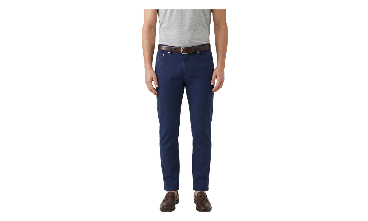 PANTS "PRUSSIAN BLUE" M277PD321Z_C7404