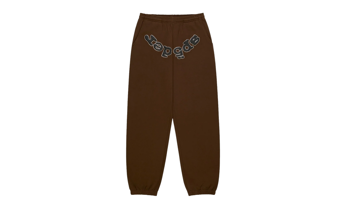 Rhinestone OG Logo Sweatpants "Brown" SP5der305