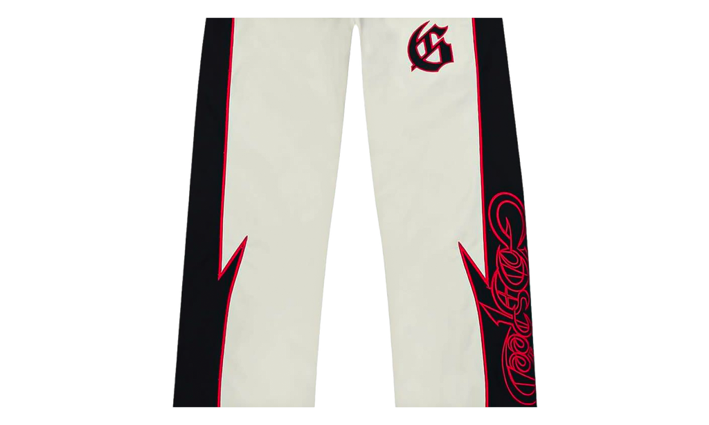 GT Track Pants "White / Red" GS225