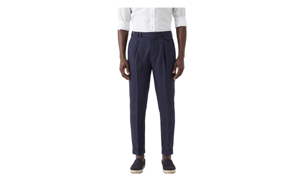 PANTS "NAVY" MS442L00RP_C055