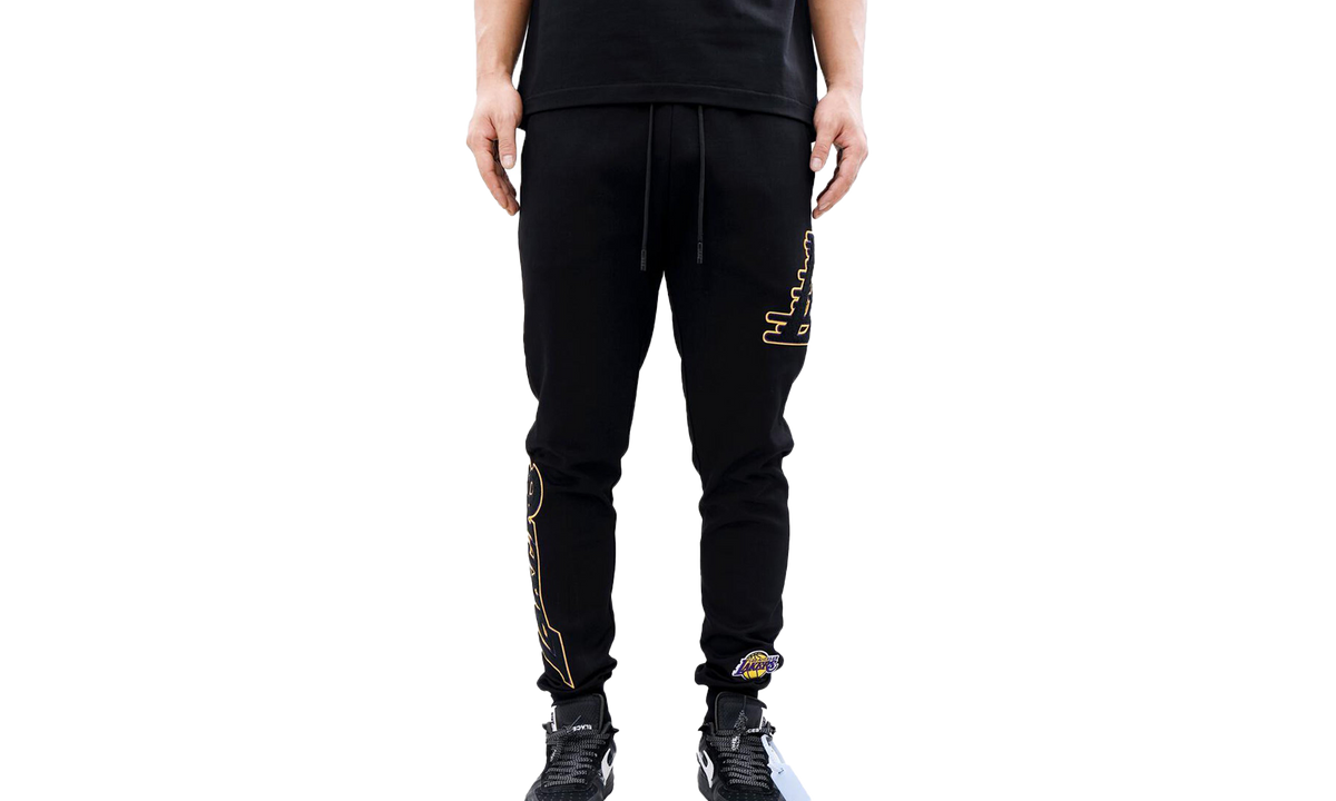 NBA Los Angeles Lakers /Pur Men's Jogger Pants "Black" BLL451541 BLK